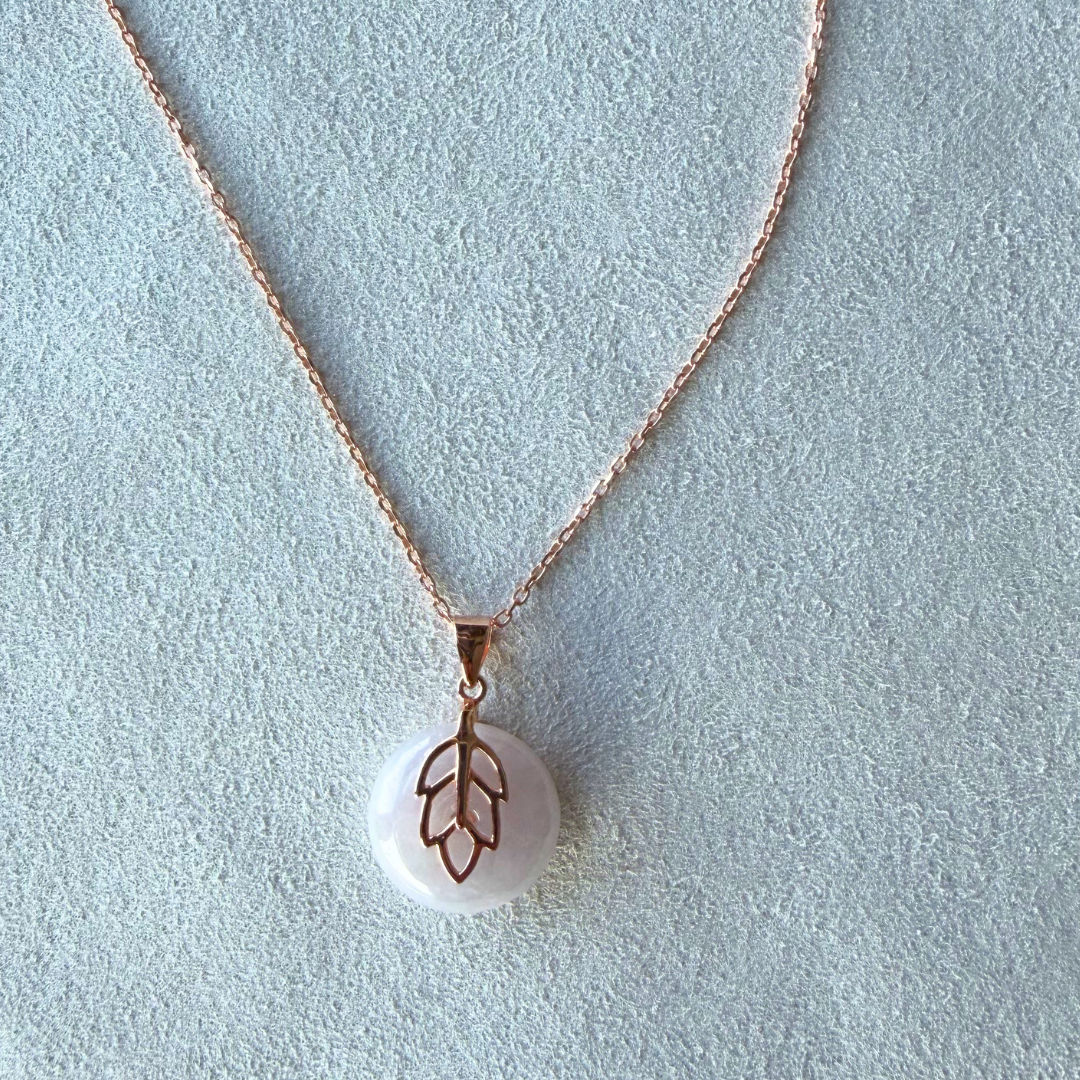 Morgen - Leaf Pink Jade